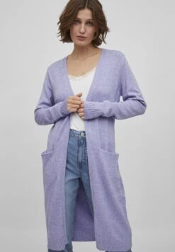 Vila Viril Long Cardigan - Vest - Sweet Lavender -Anna Field 0461c2f76a344ff59c27726778a76a92