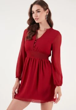 LELA Regular Fit - Jurk - Red -Anna Field 2128814eb42d48b1b83f9810d40c700b