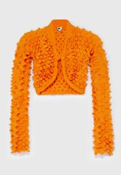 Spiky Cardigan - Vest - Orange 14 Spiky Cardigan - Vest - Orange -Anna Field 221155d3f7de4ba5a317831ed9235ed4