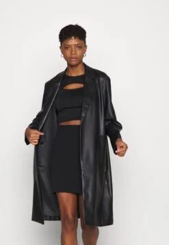 Even&Odd Basic Mini Ribbed Skirt - Kokerrok - Black -Anna Field 2597697890964adbaceaa27dce45bbfe