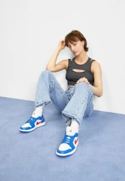 Air Jordan 1- Sneakers Laag - Sport Blue/Gym Red/White/Sail -Anna Field 2ff02c8c4d804e11bde7ef6f0be7c787