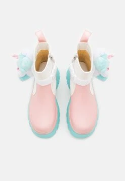 KOI FOOTWEAR Melanie Martinez Sweet Teddy Bear Platform Boots - Korte Laarzen - Blue/Pink/White -Anna Field 306889d4318e47c3abcf04060b3004bb