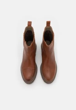 Anna Field Leather - Enkellaarsjes Met Plateauzool - Cognac 11 Anna Field Leather - Enkellaarsjes Met Plateauzool - Cognac -Anna Field 3475af87e6db4b02bf2a876c43e5bb0f