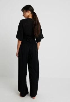 Seafolly Beach Basics Shirred Waist Wrap Pant - Strandaccessoire - Black -Anna Field 3b1d3bca3f7e4129b7c33e1c4e3caccc