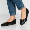 Anna Field Leather Ballerinas - Ballerina'S - Black