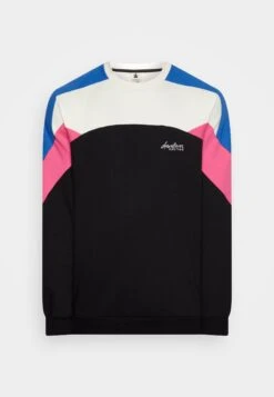 Kaotiko Crew Dru Unisex - Sweater - Ivory/Black/Royal/Fuxia -Anna Field 44a0cf2569d04fda919473abda635e36