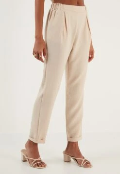 LELA Slim Fit - Broek - Stone 11 LELA Slim Fit - Broek - Stone -Anna Field 577226ffc90f48359abdd09dfc04a86d