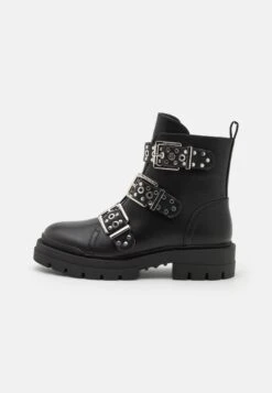 Guess Obian - Cowboy-/Bikerlaarsjes - Black