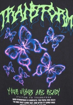 YOURTURN Unisex - T-Shirt Print - Black -Anna Field 7b6ab0c5d5f9470dbd8587049ae6acee