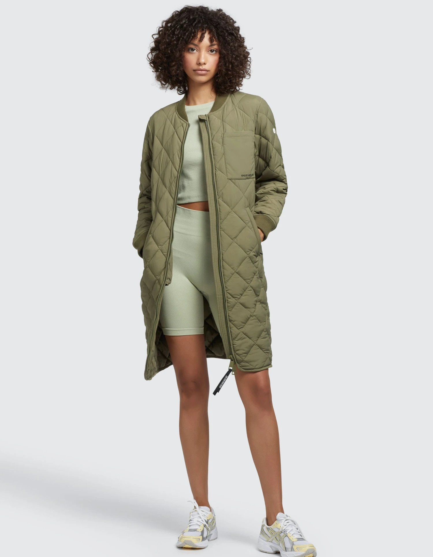 Khujo Mary - Winterjas - Olivgrün 2 Khujo Mary - Winterjas - Olivgrün - Afbeelding 2