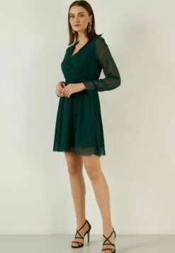 LELA Mini- Jurk - Petrol Blue 9 LELA Mini- Jurk - Petrol Blue -Anna Field 8d8cc3759043454b8467934ba98d785a