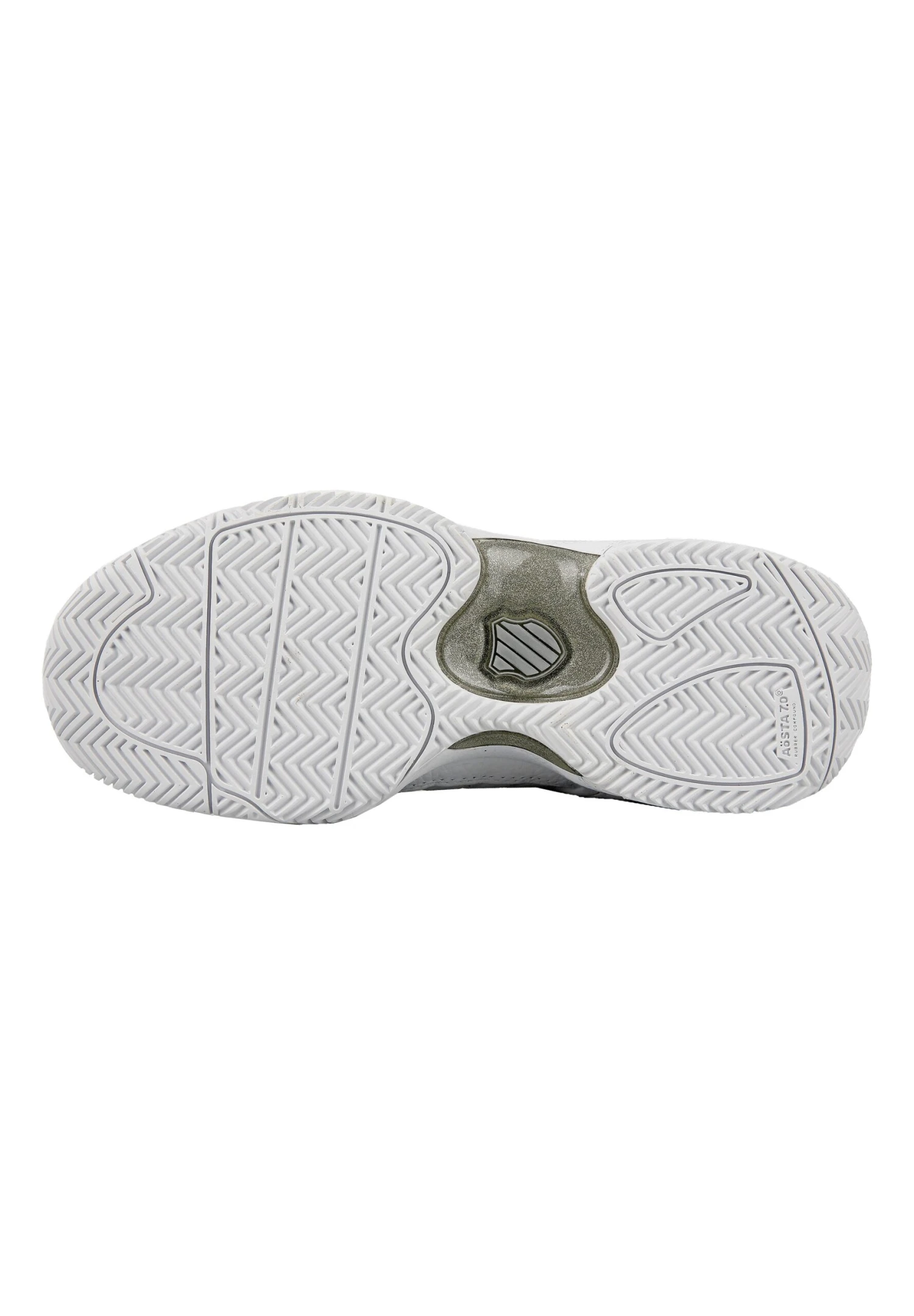 K-Swiss Defier Rs - Tennisschoenen Voor Alle Ondergronden - Weiss Grau Silber 2 K-Swiss Defier Rs - Tennisschoenen Voor Alle Ondergronden - Weiss Grau Silber - Afbeelding 2