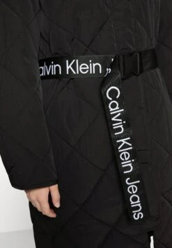 Calvin Klein Jeans Belted Quilted Coat - Winterjas - Black 13 Calvin Klein Jeans Belted Quilted Coat - Winterjas - Black -Anna Field 9d18e8a0680f47a09986107eaebd2d0d