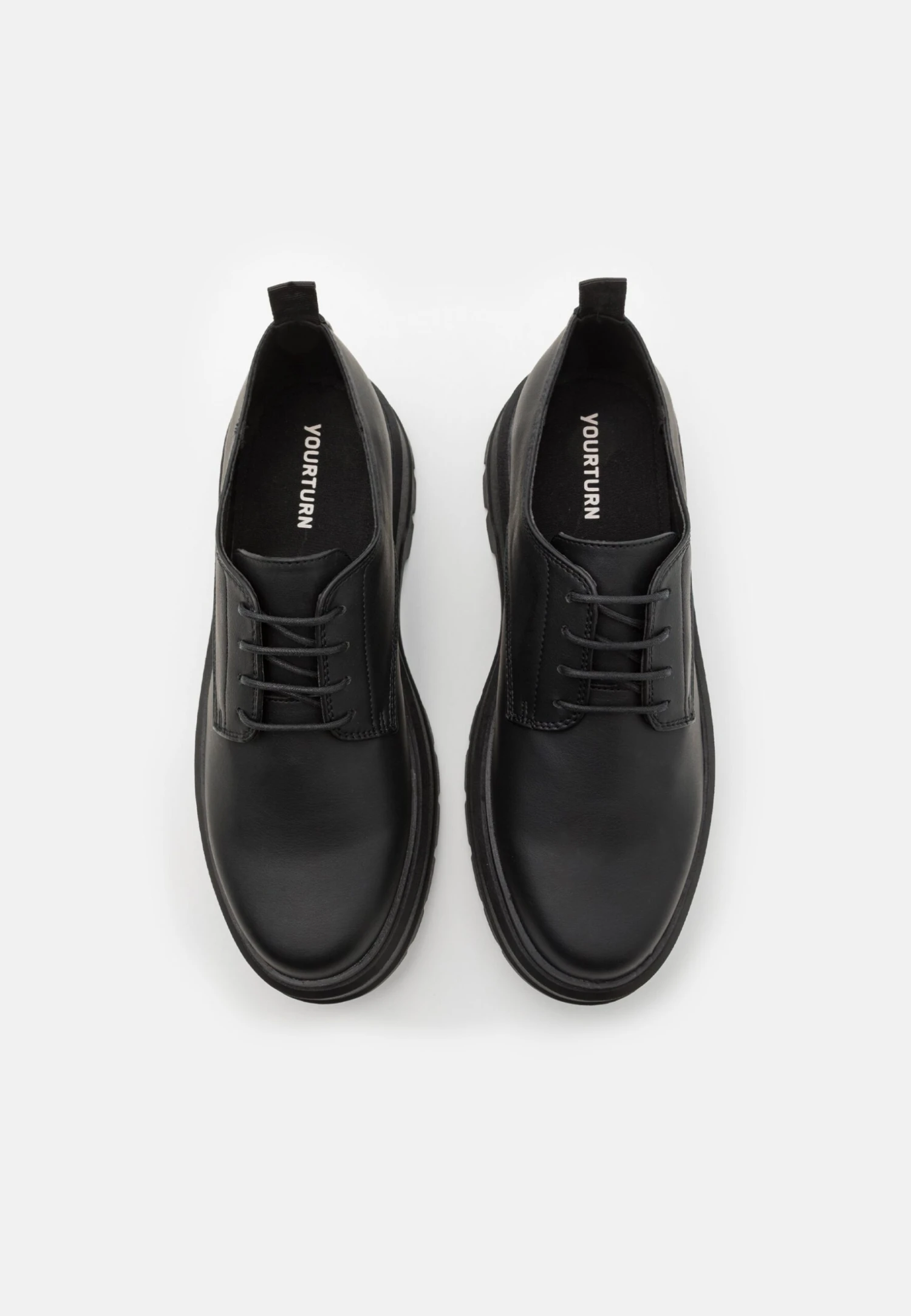 YOURTURN Unisex - Veterschoenen - Black 4 YOURTURN Unisex - Veterschoenen - Black - Afbeelding 4