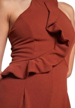 Wal G Penelope Frill - Jumpsuit - Burnt Orange -Anna Field a01560c223df4260a8e36e2d9a3bd729