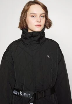 Calvin Klein Jeans Belted Quilted Coat - Winterjas - Black 11 Calvin Klein Jeans Belted Quilted Coat - Winterjas - Black -Anna Field a6985b9fcb6c48cc81a48c0beaedb9ba