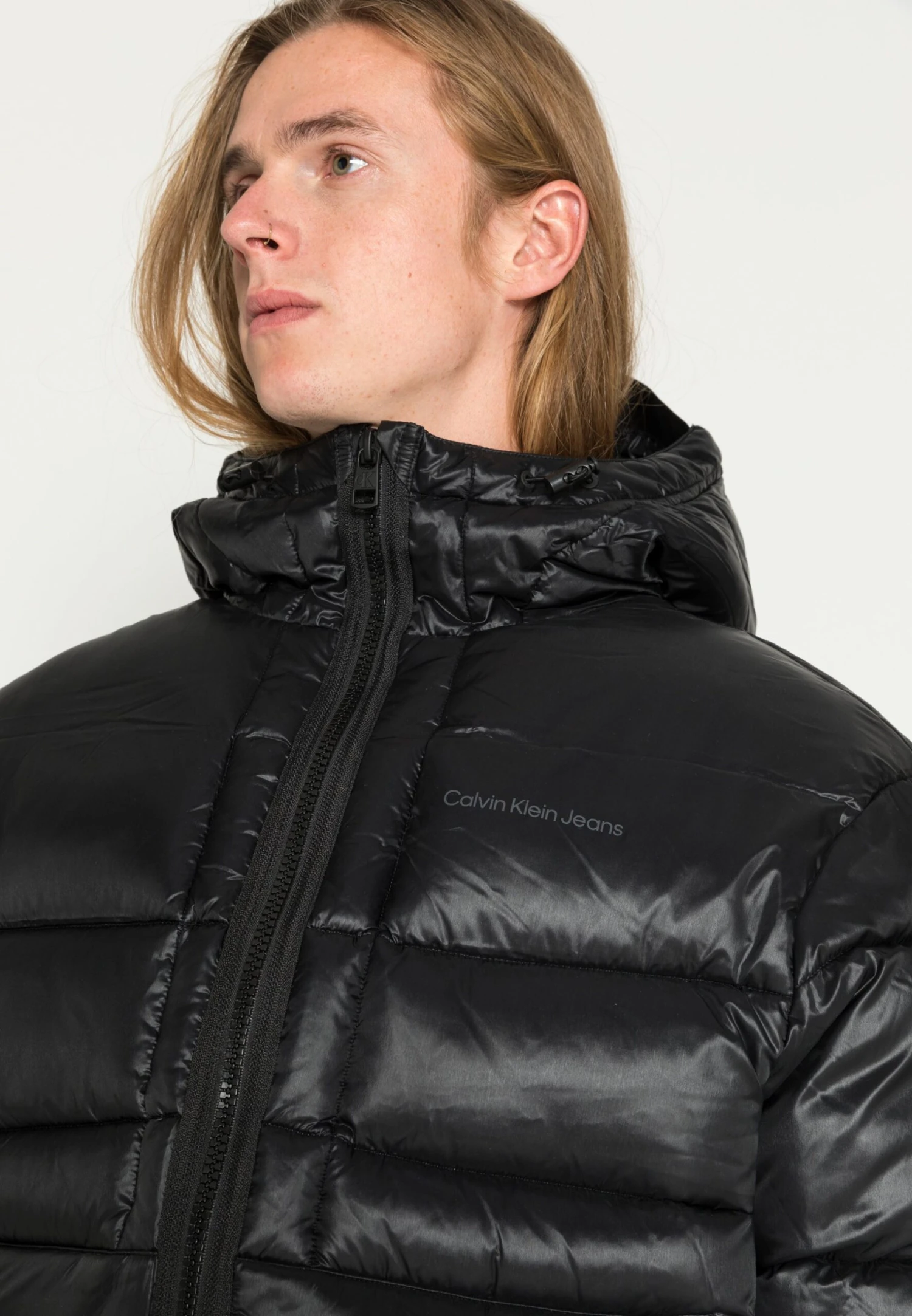 Calvin Klein Jeans Shine Puffer Unisex - Winterjas - Black 5 Calvin Klein Jeans Shine Puffer Unisex - Winterjas - Black - Afbeelding 5