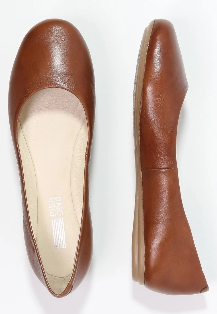 Pier One Ballerina'S - Cognac 2 Pier One Ballerina'S - Cognac - Afbeelding 2