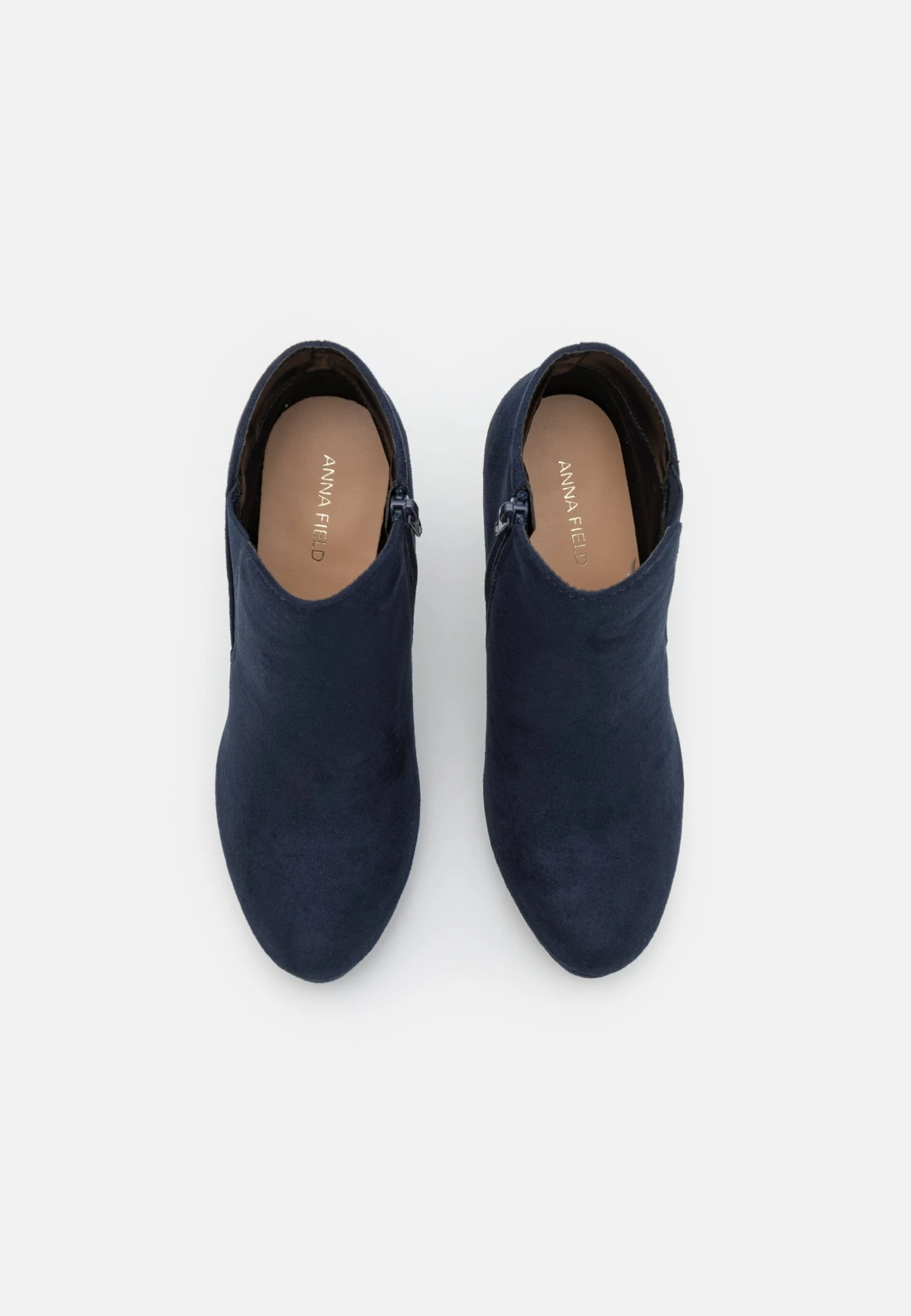 Anna Field Enkellaarsjes Met Hoge Hak - Dark Blue 6 Anna Field Enkellaarsjes Met Hoge Hak - Dark Blue - Afbeelding 6