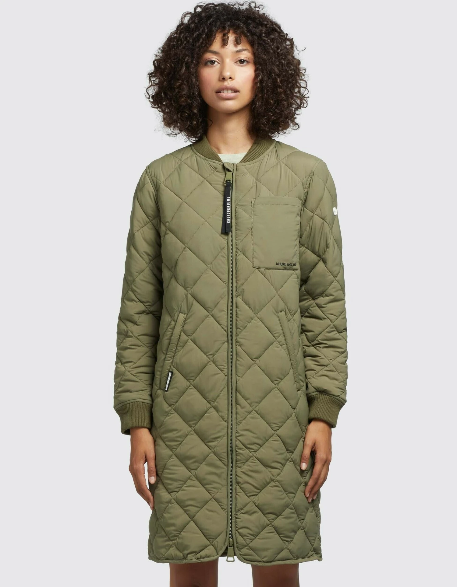 Khujo Mary - Winterjas - Olivgrün 1 Khujo Mary - Winterjas - Olivgrün