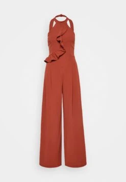 Wal G Penelope Frill - Jumpsuit - Burnt Orange -Anna Field b5cb881c2e494d82afb3d891575c9a1b