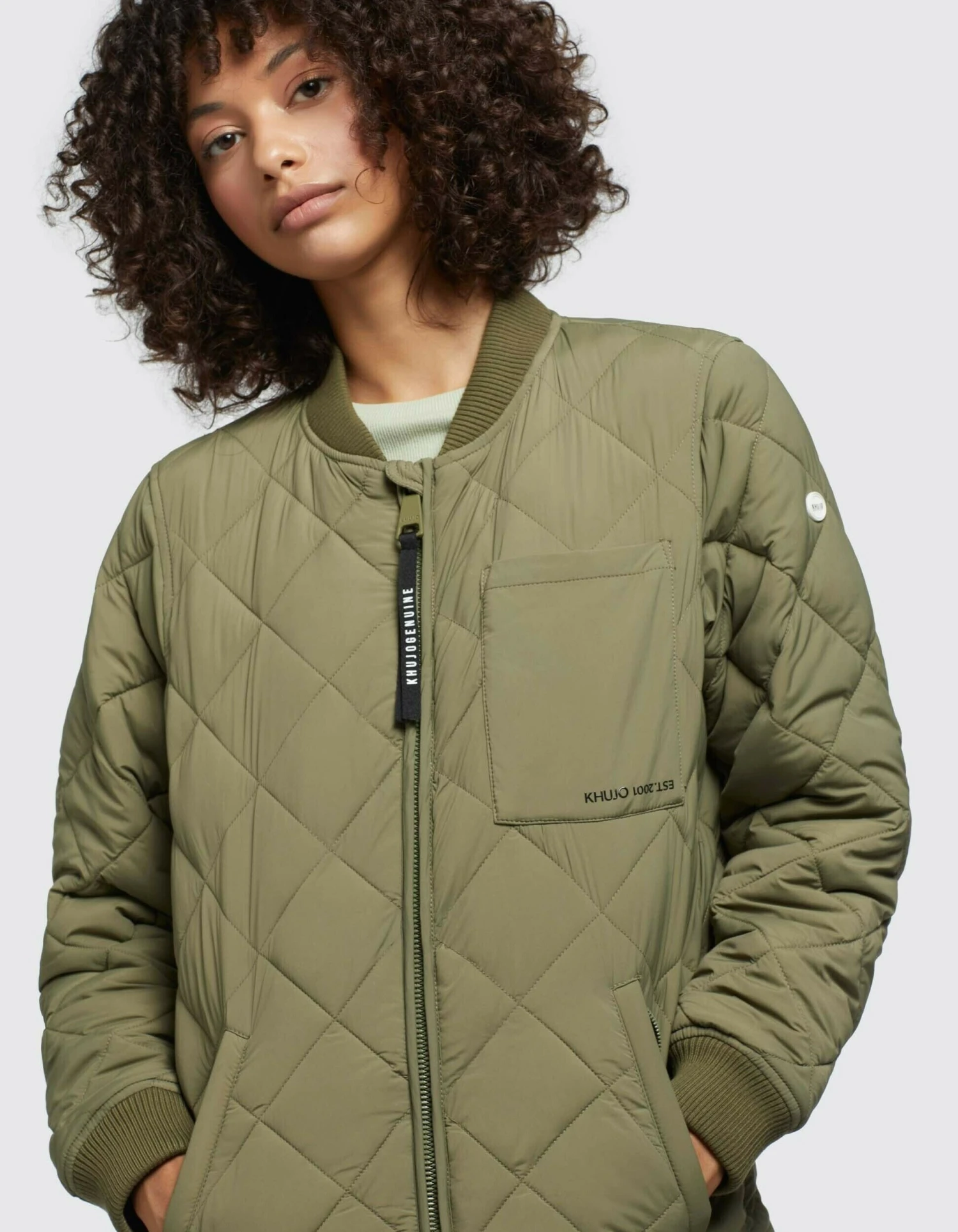 Khujo Mary - Winterjas - Olivgrün 4 Khujo Mary - Winterjas - Olivgrün - Afbeelding 4