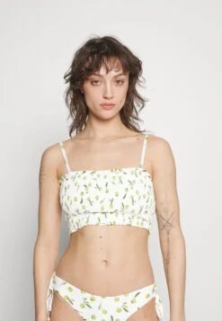Seafolly Summer Crush Shirred Long Line Bandeau - Bikinitop - Off-White -Anna Field d30beb9cb95344b78c7442facd6500a4