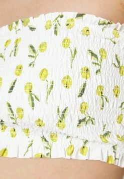 Seafolly Summer Crush Shirred Long Line Bandeau - Bikinitop - Off-White -Anna Field d409e814baf549c780a1abcc0718fe2a