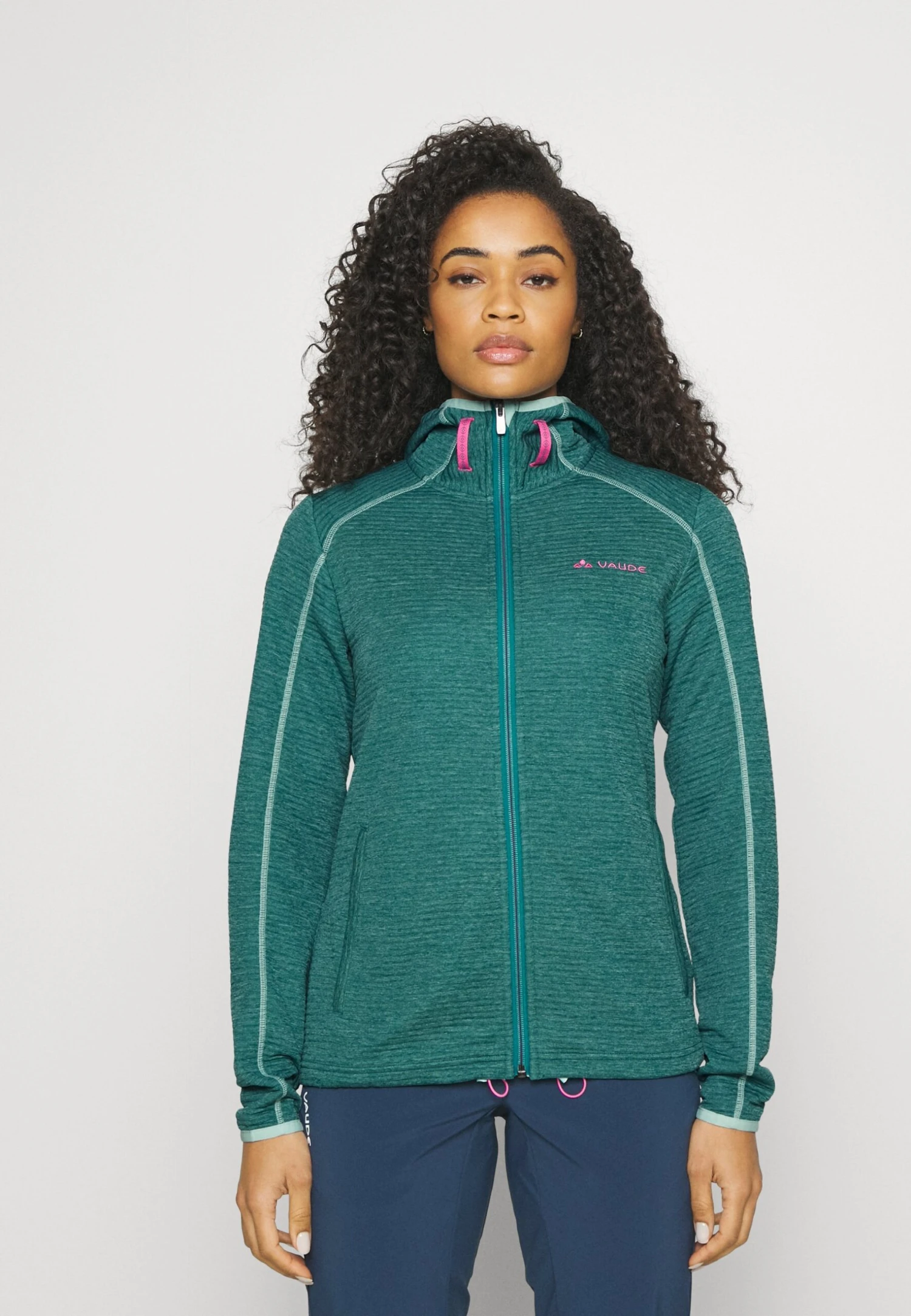 VAUDE Womens Skomer Hiking Jacket - Trainingsvest - Wave 1 VAUDE Womens Skomer Hiking Jacket - Trainingsvest - Wave