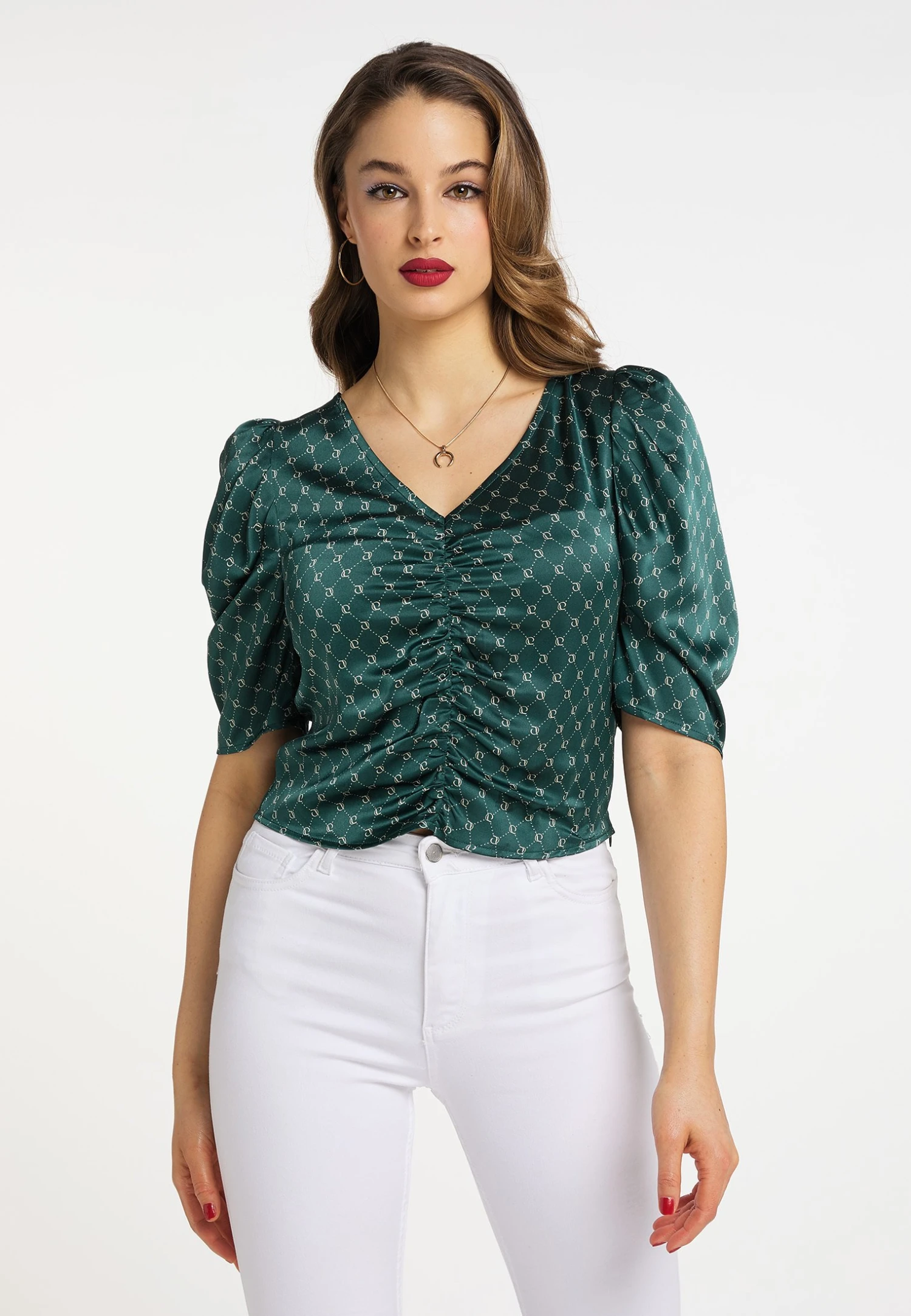 Faina Naemi - Blouse - Grün 1 Faina Naemi - Blouse - Grün