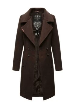 Navahoo Wooly - Halflange Jas - Dark Choco -Anna Field f880a6d5b1824c708a7b83feb3fd9d60