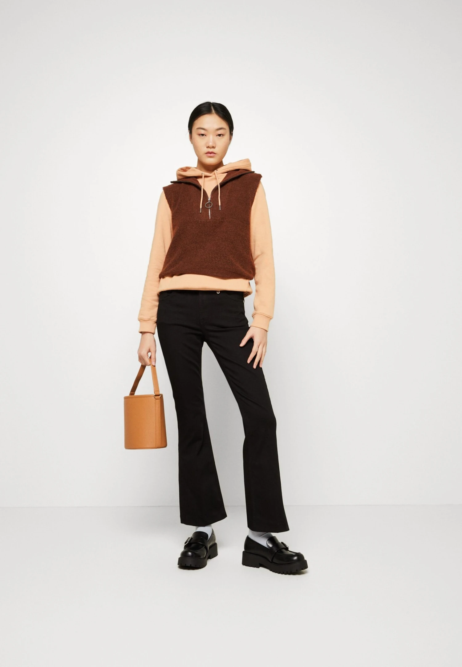 Mos Mosh Alli Hybrid- Flared Jeans - Black 2 Mos Mosh Alli Hybrid- Flared Jeans - Black - Afbeelding 2