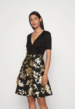 Anna Field Cocktailjurk - Black/Gold